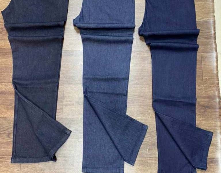 Jeans coupe kaki