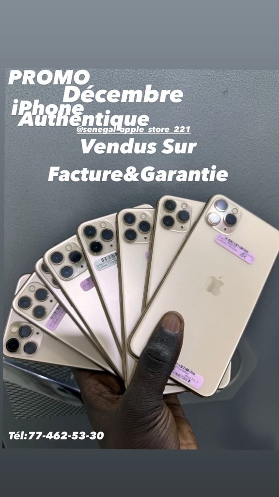 PROMO DÉCEMBRE iphone authentique vendus sur facture et Garantie.Boutique Liberté 6