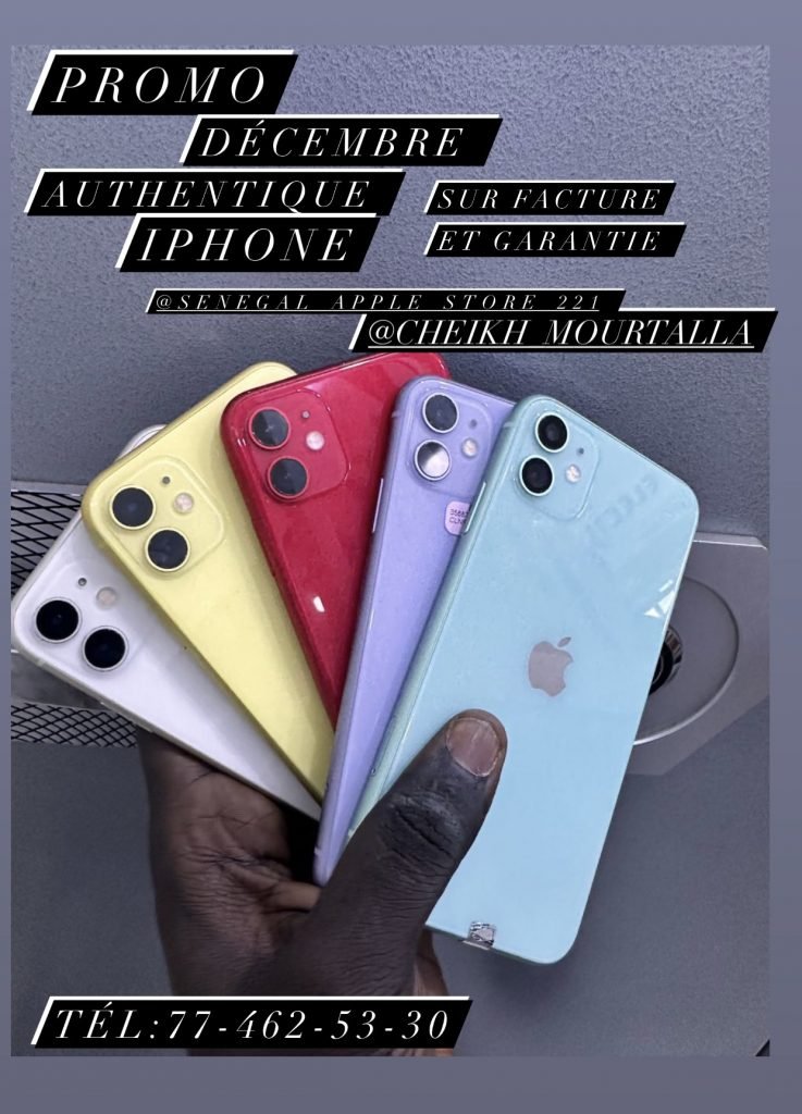 PROMO DÉCEMBRE iphone authentique vendus sur facture et Garantie.Boutique Liberté 6