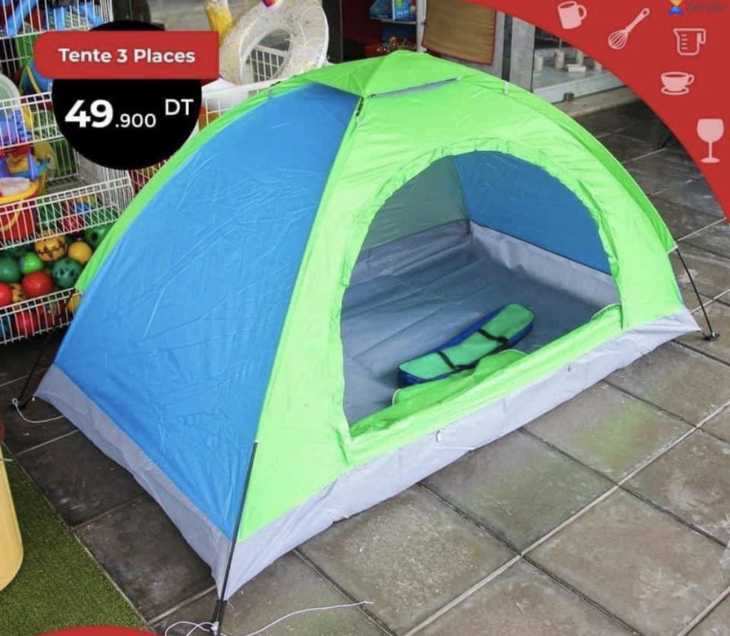 Tente ou truc de campagne