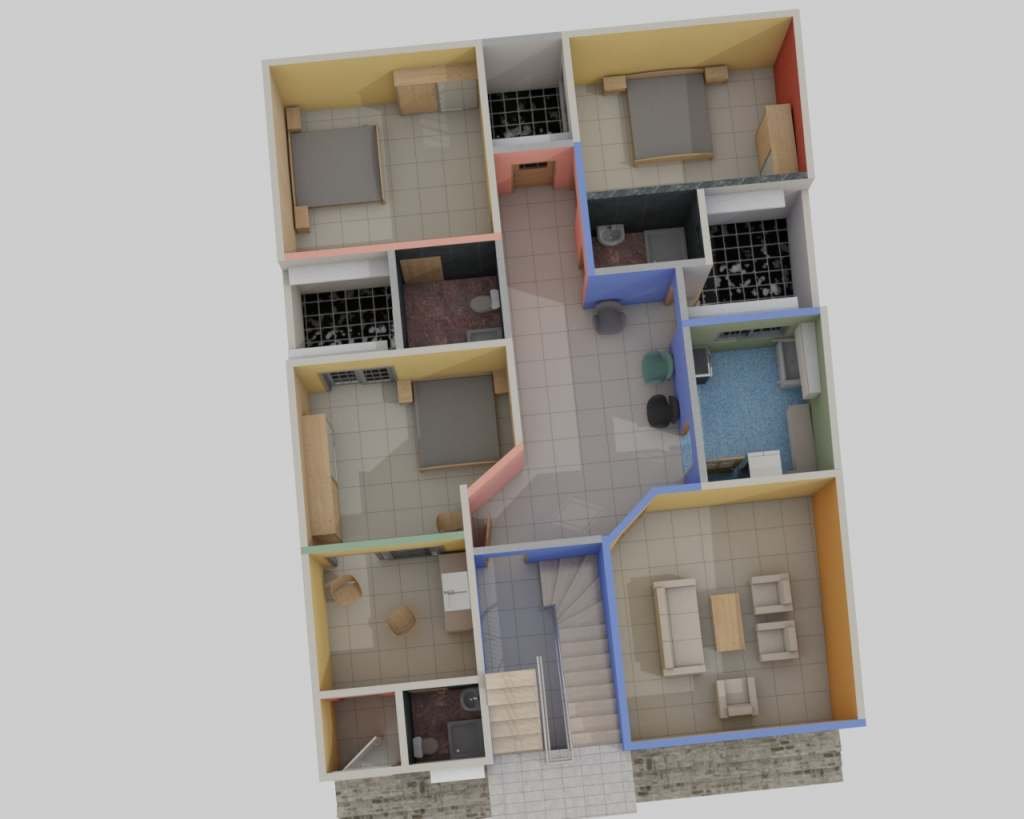 Plans architecturaux ( 2D 3D) à partir de 90.000 frs