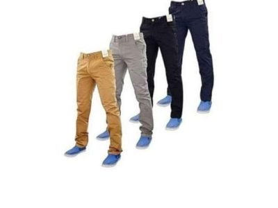 Lot de 4 Pantalons kaki pour hommes