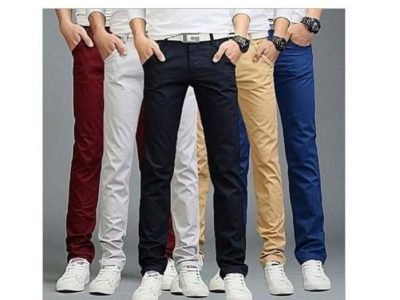 Lot de 5 Pantalons kaki pour hommes