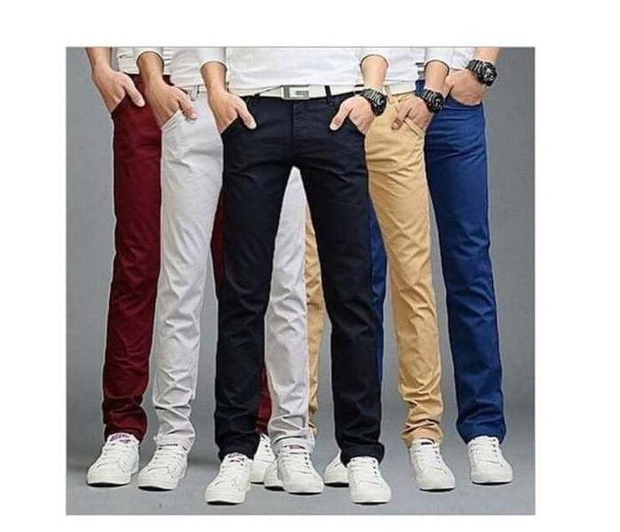 Lot de 5 Pantalons kaki pour hommes